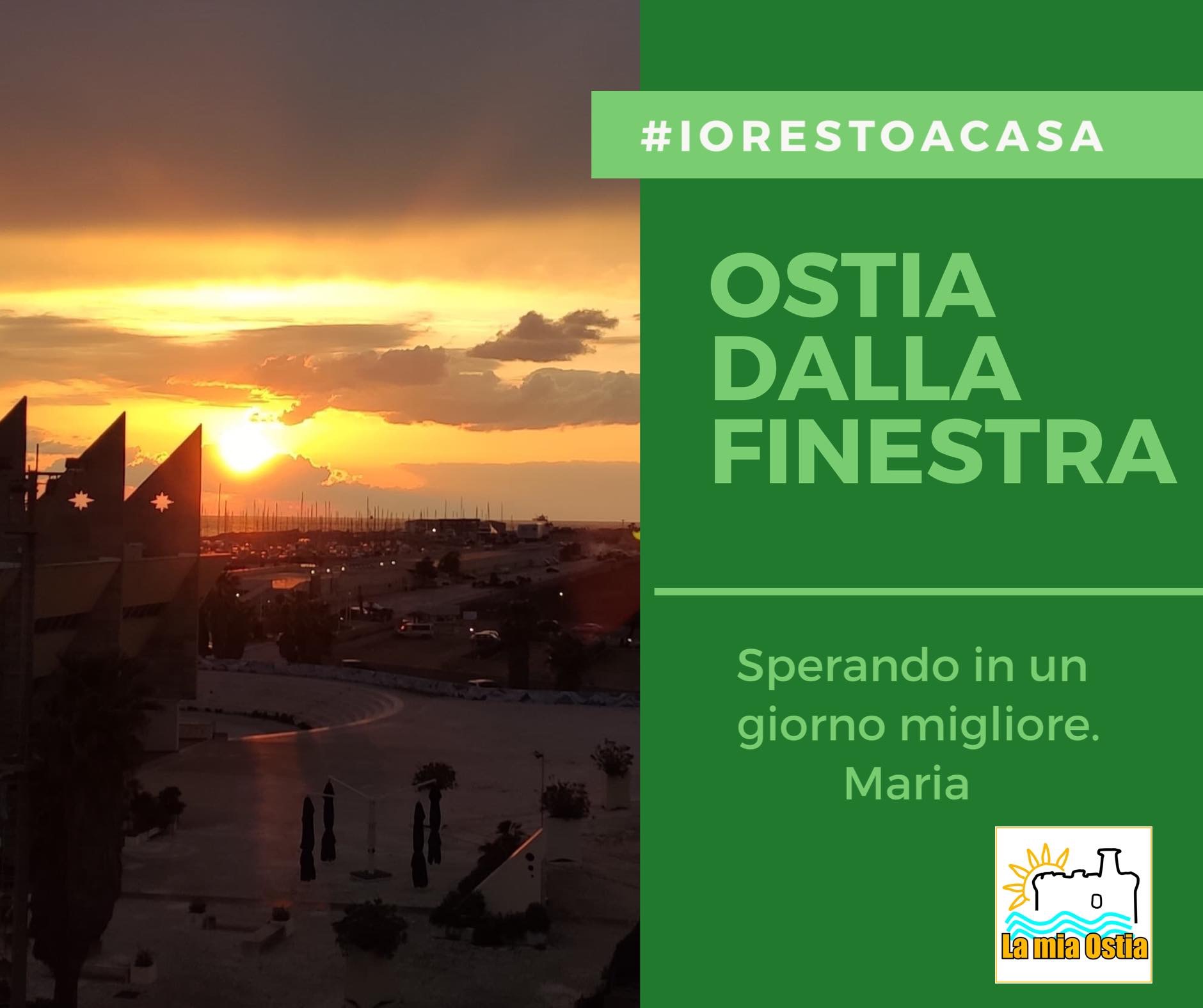 Ostia dalla finestra: mese di marzo